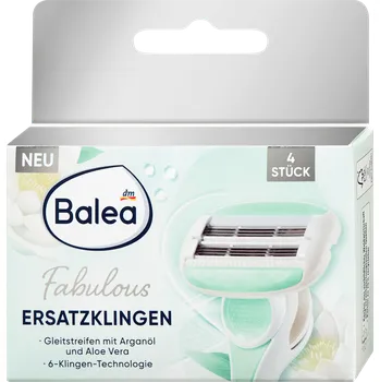 Přípravek na depilaci a epilaci Balea náhradní holicí hlavice Fabulous