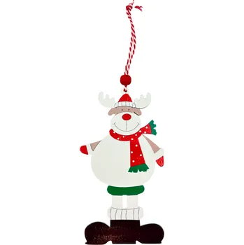 Vánoční ozdoba Dřevěná vánoční ozdoba - Sob A195