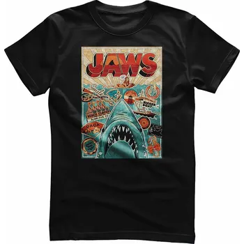 Pánské tričko Čelisti tričko, Water Poster Black, pánské XL