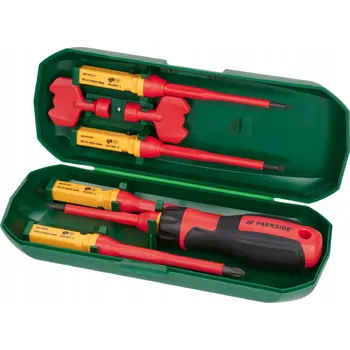 Šroubovák Sada VDE šroubováků s vyměnitelnými hroty, 1000 V, 8 dílů