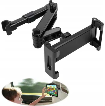 DRŽÁK DO AUTA NA OPĚRKU HLAVY PRO TABLET TELEFON NA ZADNÍ SEDADLA