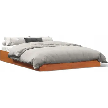 Postel Dřevěná postel G02V 200x200 dub