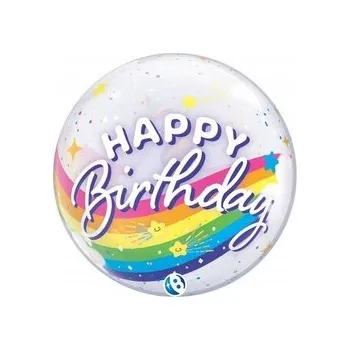 Balónek Balón Takara Všechno nejlepší k narozeninám jednorožec 56 cm