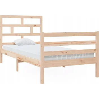 Postel Dřevěná manželská postel G04V 200x200 dub