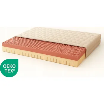 Matrace Matrace PRODYŠNÁ MASÁŽNÍ 80X155 Mikro PĚNA Profilovaná Antibakteriální