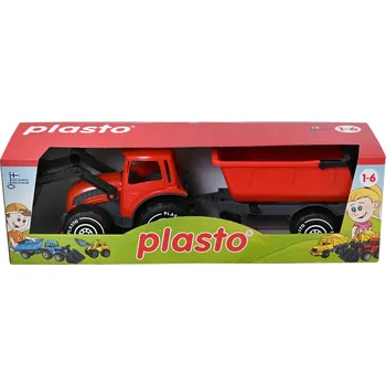 autíčko Bagr s přívěsem 57 cm. Vysoká kvalita.