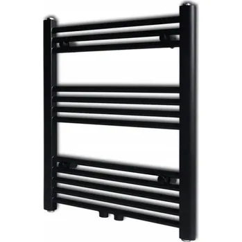 Radiátor Koupelnový radiátor vodní 370 W 2 x 764 mm černý