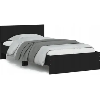 Postel Manželská postel kovová G02V 100x200 černá