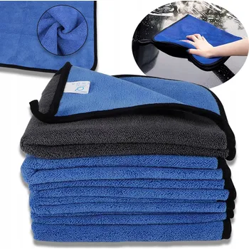 Utěrka UTĚRKA HADŘÍK RUČNÍK NA AUTO Z MIKROVLÁKNA K OSUŠENÍ AUTA 40x40 cm