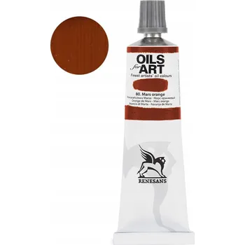 Olejová barva Olejové barvy Renesans hnědá 1 ks 60 ml