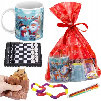 kreativní sada BALÍČEK - SADA LOGICKÝCH HER NA MIKULÁŠE - MIKULÁŠSKÁ NADÍLKA DO TŘÍDY - dárek