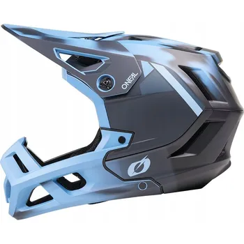Cyklistická přilba Přiléhavá helma na kolo MTB DH fullface O'Neal SL1 Glacior Blue L 59-60cm