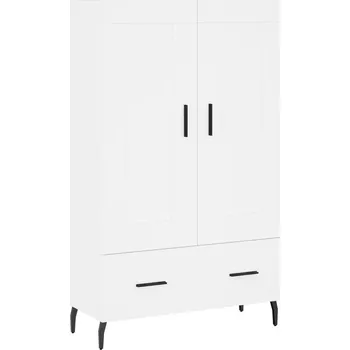 Knihovna Stojací vitrína G04V bílá 4 x 4 x 4 cm