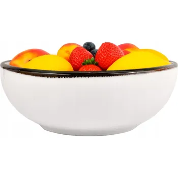 Salátová Mísa 24 cm porcelánová miska na salát Bogucice Nostalgia White