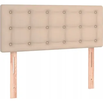 Klasické čelo postele s nastavitelnou výškou, tmavě hnědé, 100x5x78/88 cm