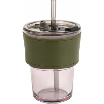 Hrneček SIA HOME Retro GREEN sklo 400 ml