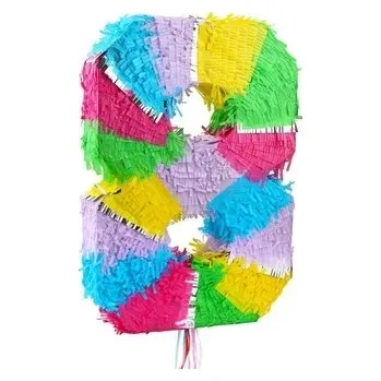 Obraz 188080 PINATA ČÍSLICE 8 OSM PASTEL NAROZENINY GODAN