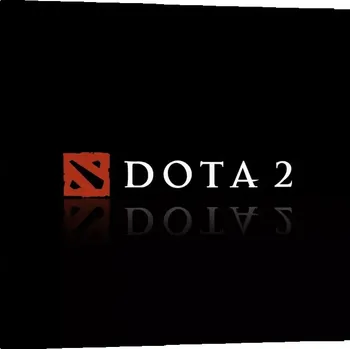 Obraz Sablio Obraz DOTA 2 Černá - 50x50 cm