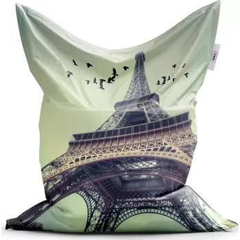 Sedací pytel Sablio Sedací vak Classic Eiffelova věž 3 - 200x140 cm