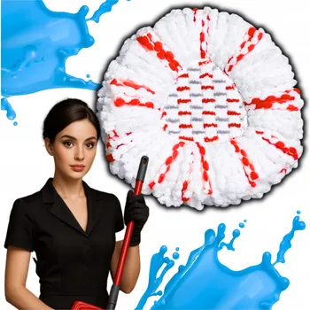 WKŁAD NAKŁADKA DO MOPA OBROTOWEGO VILEDA TURBO NOVÝ MODEL MOPOVÁNÍ 3V1