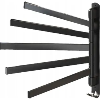 Sušák na prádlo Dollcini, nástěnný sušák na prádlo, prostorově úsporný, multifunkční