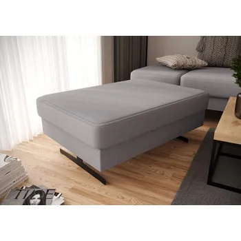 Taburet Nábytek PEGAS s.r.o. Taburet EMPORIO 100x70 cm - šedá