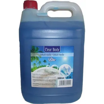 Mýdlo Mýdlo tekuté Clear Body 5 l Blue