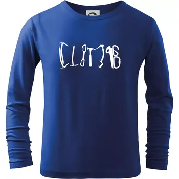 Chlapecké tričko Climb equipment - Triko dětské Long Sleeve - 122 cm/6 let ( Královská modrá )