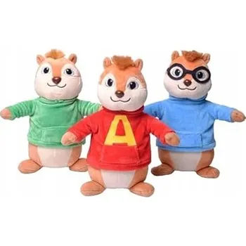 plyšák PLYŠOVÁ HRAČKA 25 CM - ALVIN A VEVERKY - PLYŠOVÁ FIGURKA Z POHÁDKY