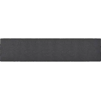 Koberec Koberec Běhoun Antracitový, Jehlová Textilie, 50 x 250 cm, 3 mm Vlas