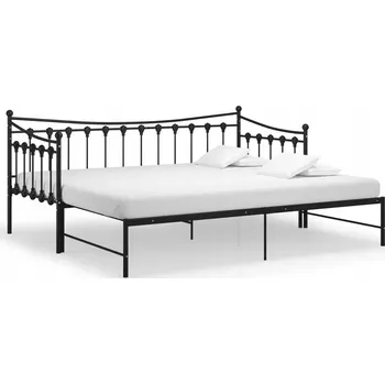 Postel Kovová postel G04V 90x200 černá