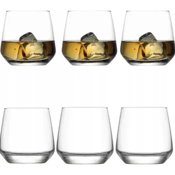 Sklenice Sklenice na whisky vodu, džusy a nápoje nízké SIA LAL 345 ml 6 ks
