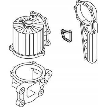 Klimatizace automobilu Elring 444.980 Těsnění, odvětrávání klikové skříně
