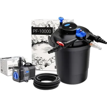 Jezírková filtrace Set tlakové filtrace pro jezírko do 8000l