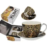 Carmani Šálek s podšálkem Gustav Klimt Stro života 250 ml