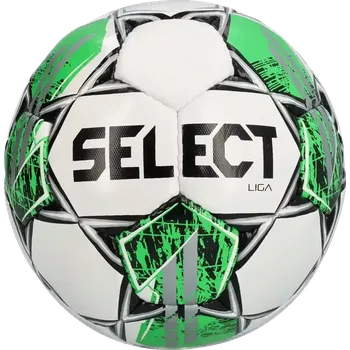 Fotbalový míč Fotbalový míč Select Liga v25 velikost 4 bílo-zelený