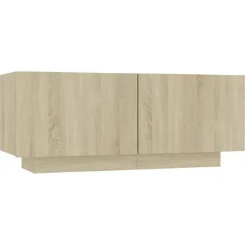 Noční stolek Noční stolek z dřevotřísky, dub sonoma, 100 x 35 x 40 cm