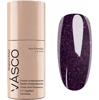 Lak na nehty Hybridní lak Dark Elegant TPO Free purple star č. 08 Vasco 7 ml