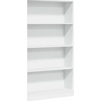 Knihovna Knihovna s Otevřenými Policemi, Materiál na Bázi Dřeva, Bílá