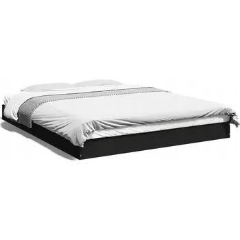 Postel Dřevěná postel G04V 160x200 černá