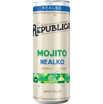 Míchaný nápoj Republica Mojito nealko 0,25l - plech