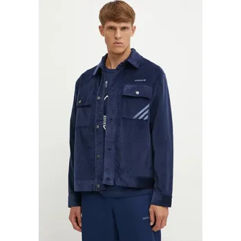 Pánská softshellová bunda Bunda adidas Originals Jacket pánská, tmavomodrá barva, přechodná, IX9609, XL, 59X