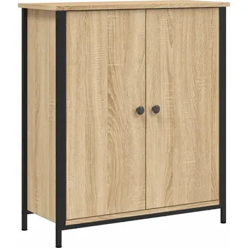 Komoda Dekorativní skříňka z dřevotřísky, Dub Sonoma, 70x30x80 cm