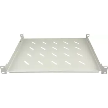 Serverovna Pevná police 19" 1U, hloubka 350 mm, šedá