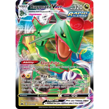 Karetní hra Rayquaza VMAX (CRZ 101)