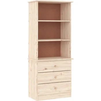 Knihovna Regál G02V 4 cm x 4 cm x 4 cm dub