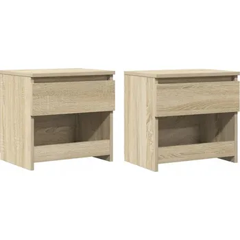 Noční stolek Noční stolek/stolek dub sonoma, materiál na bázi dřeva, 40x30x39 cm