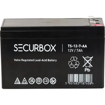 Motobaterie Akumulátor Securbox 12V 7Ah