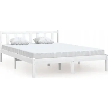 Postel Dřevěná manželská postel G04V 200x200 dub