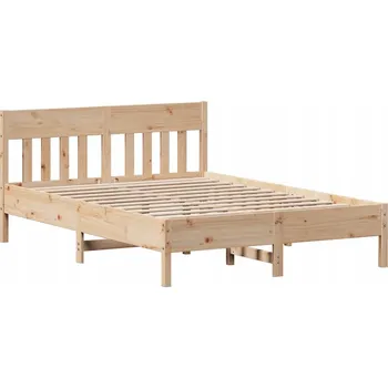 Postel Dřevěná manželská postel G04V 200x200 dub